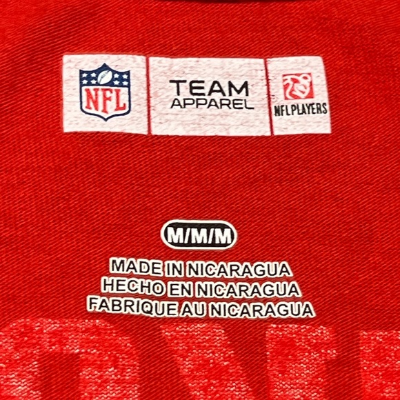 New England Patriots Rob Gronkowski #87 Red Alternate TShirt Jersey - Picture 3 of 3